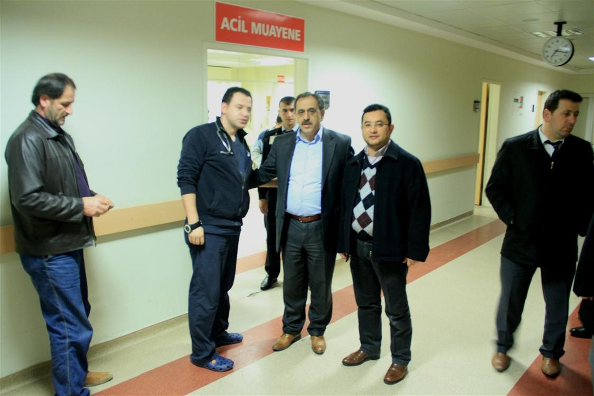 Başkan Yazıcı Yılbaşı Mesaisinde