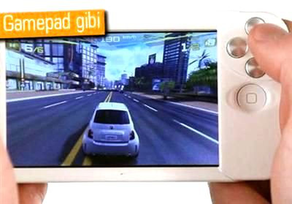 İphone ve İpod Touch İçin Şarj Gerektirmeyen Kılıf Gamepad