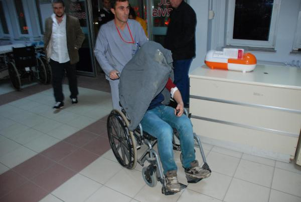 Kaza Yapan Gencin Cebinden Esrar Çıktı