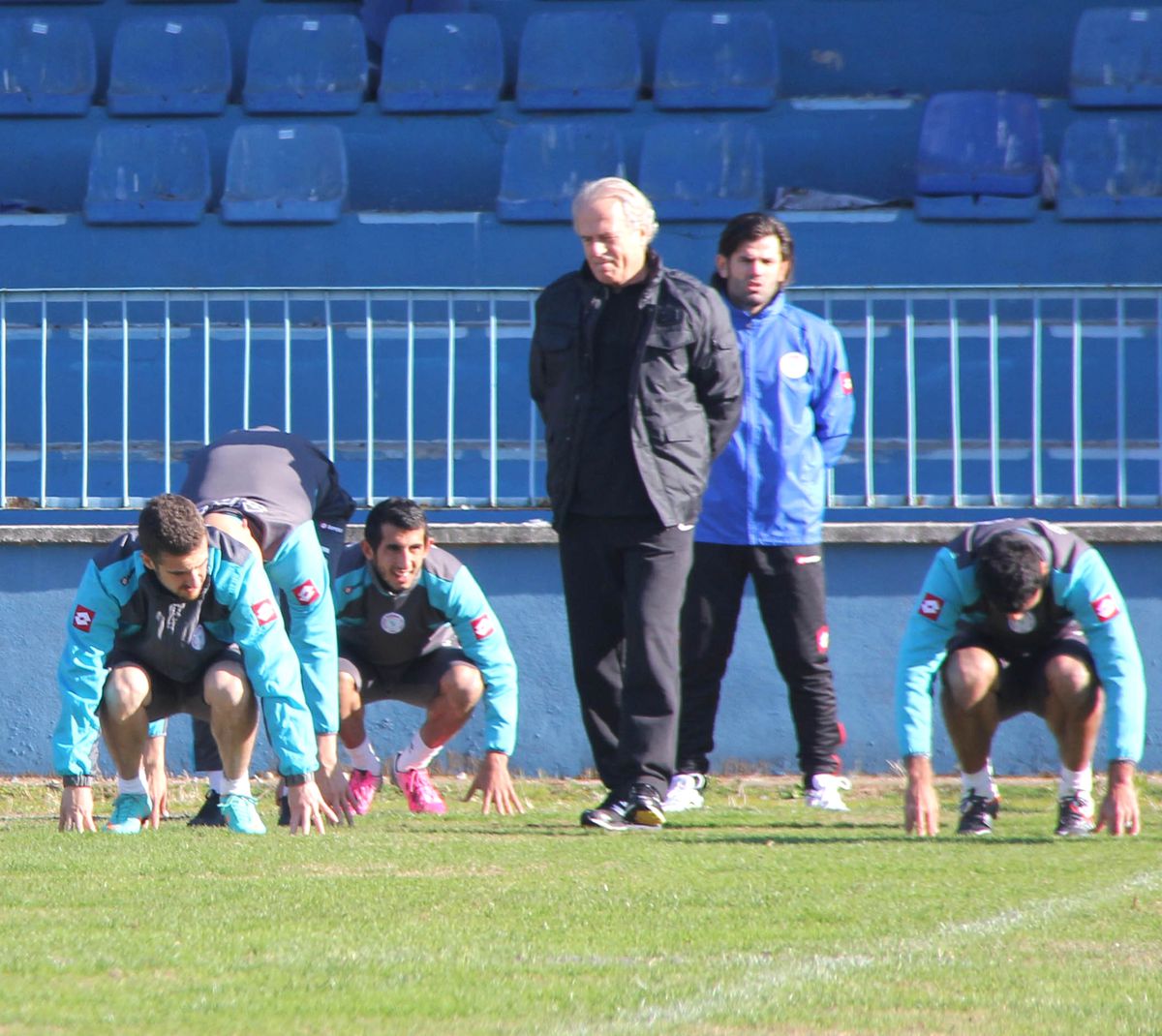 Mustafa Denizli İlk İdmanına Çıktı