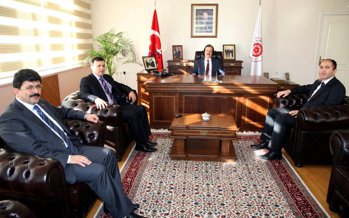 Müsteşar Yardımcısı Gül\'den, Rektör Kocacık\'a Ziyaret