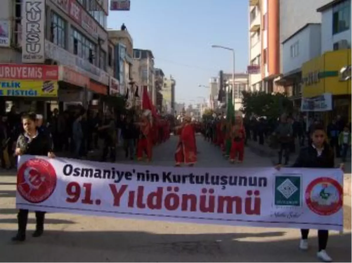 Osmaniye\'de 91. Kurtuluş Etkinlikleri