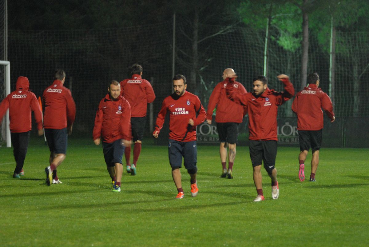 Trabzonspor\'un Antalya Kampı