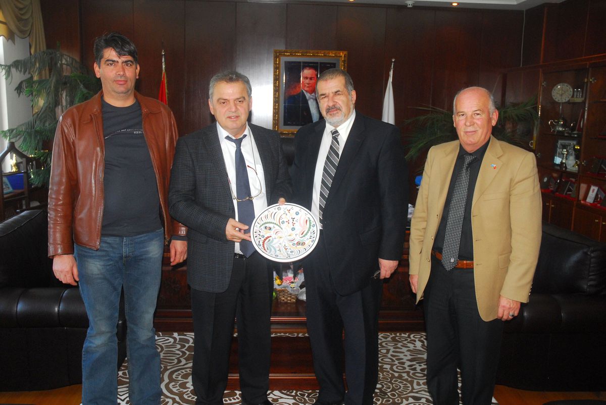 Chubarov\'dan Başkan Dağ\'a Ziyaret