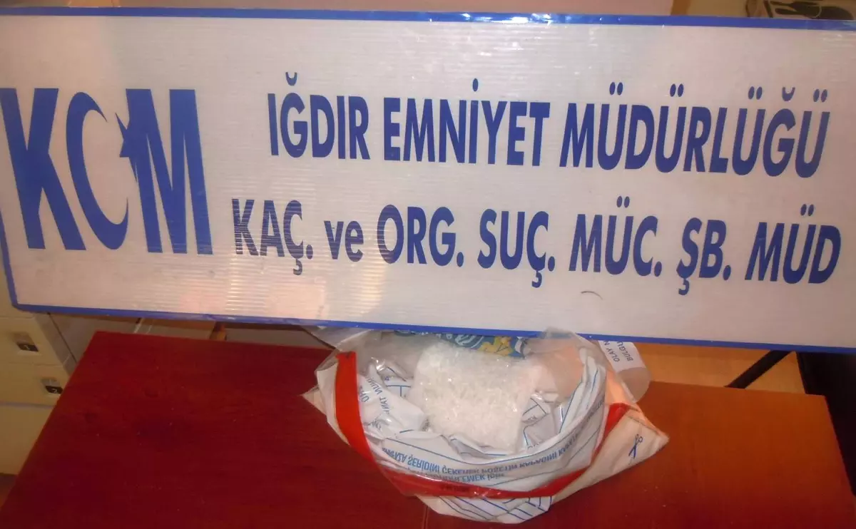Iğdır\'da Metamfetamin Operasyonu