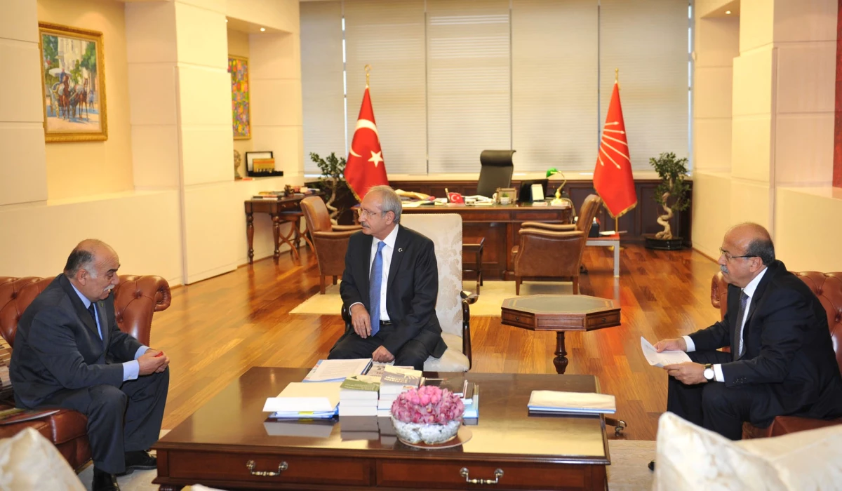 Kılıçdaroğlu, Sendika Başkanlarını Kabul Etti