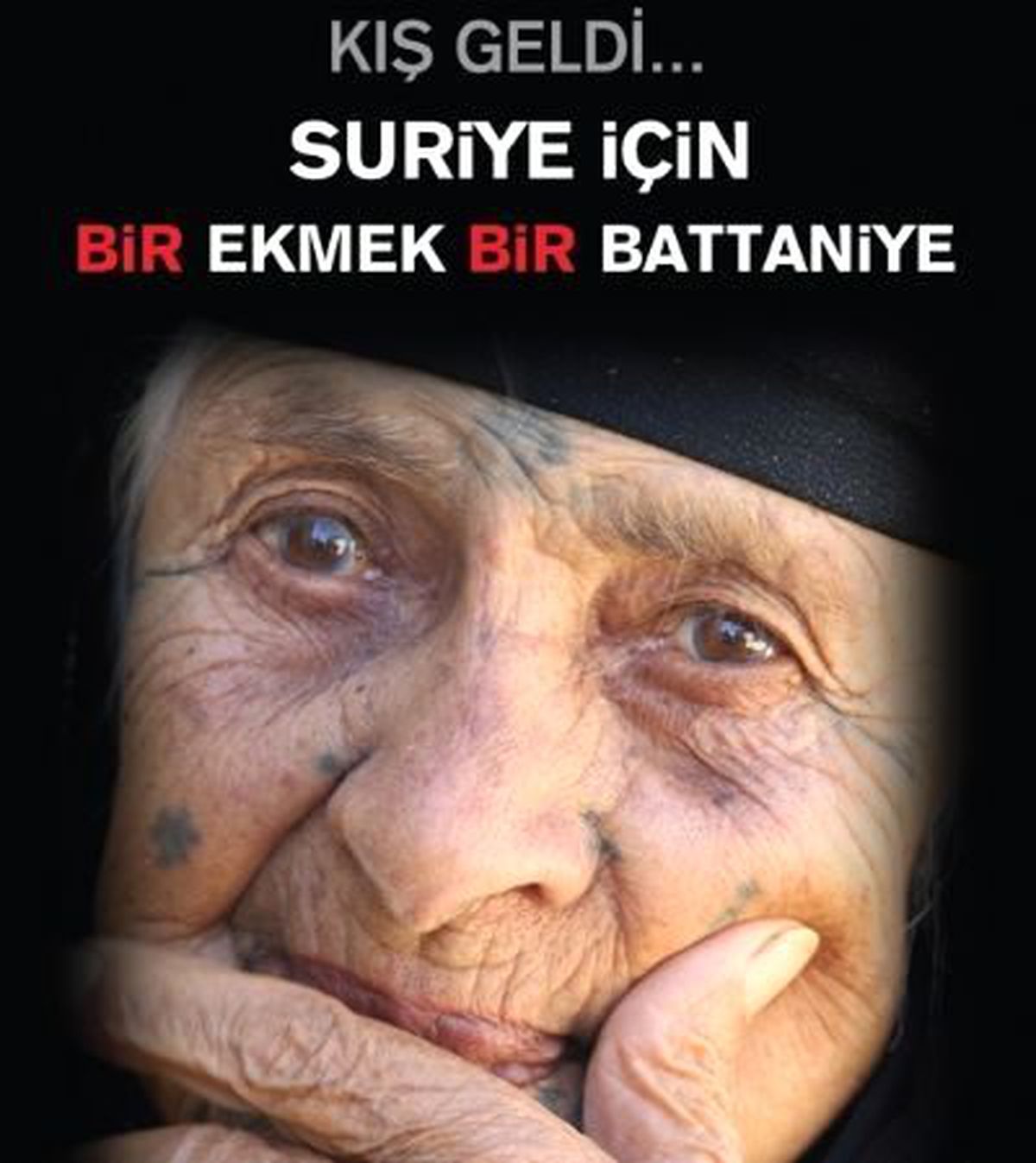 "Kış Geldi... Suriye İçin Bir Ekmek, Bir Battaniye" Kampanyası