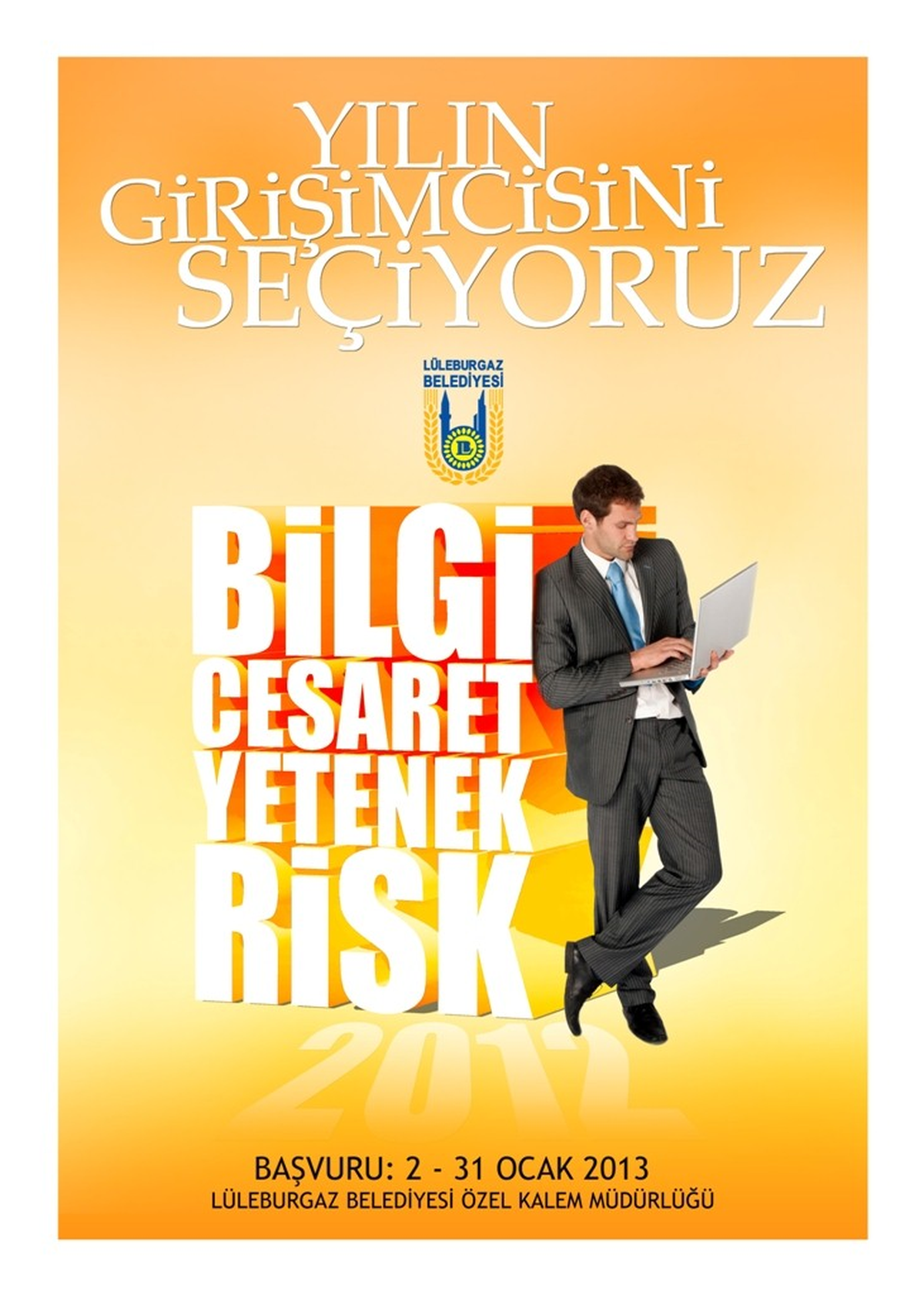 "Lüleburgaz Yılın Girişimcisini" Seçiyor