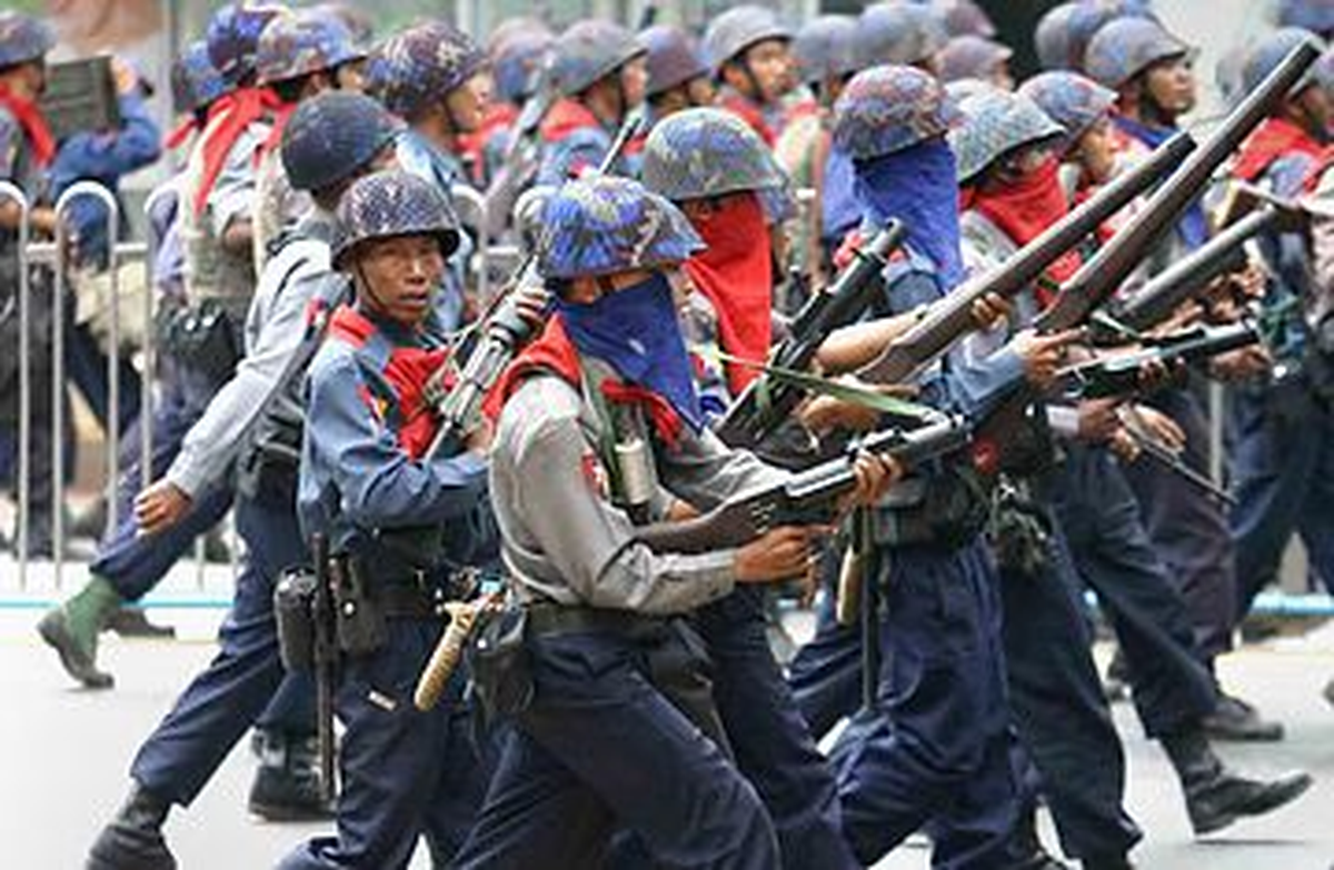 Myanmar Ordusunun Kaçin İsyancılarına Hava Saldırısı