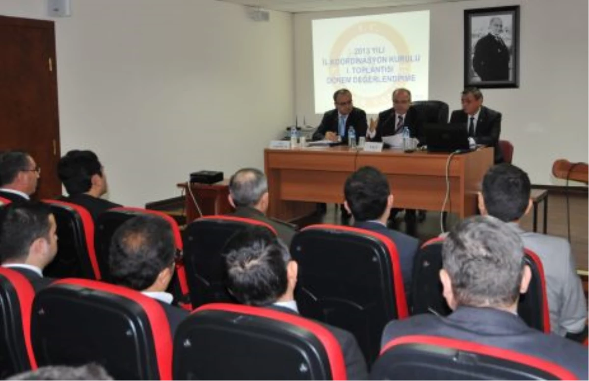 2013 Yılının İlk Koordinasyon Toplantısı Yapıldı