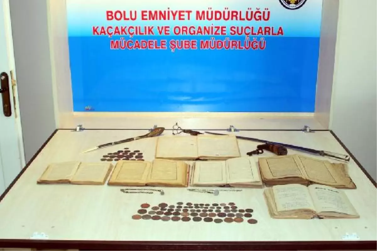 Bolu\'da Tarihi Eser Operasyonu