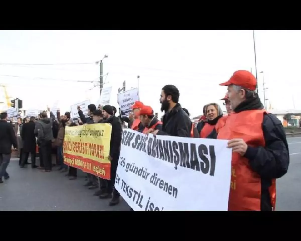 İTO Önünde Eylemci Gruba Polis Müdahalesi