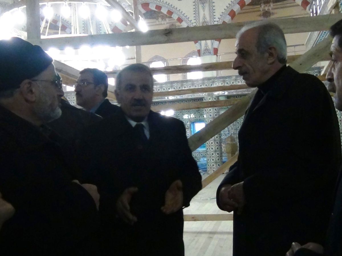 Söğütlü Camii\'nde İnceleme Yapıldı