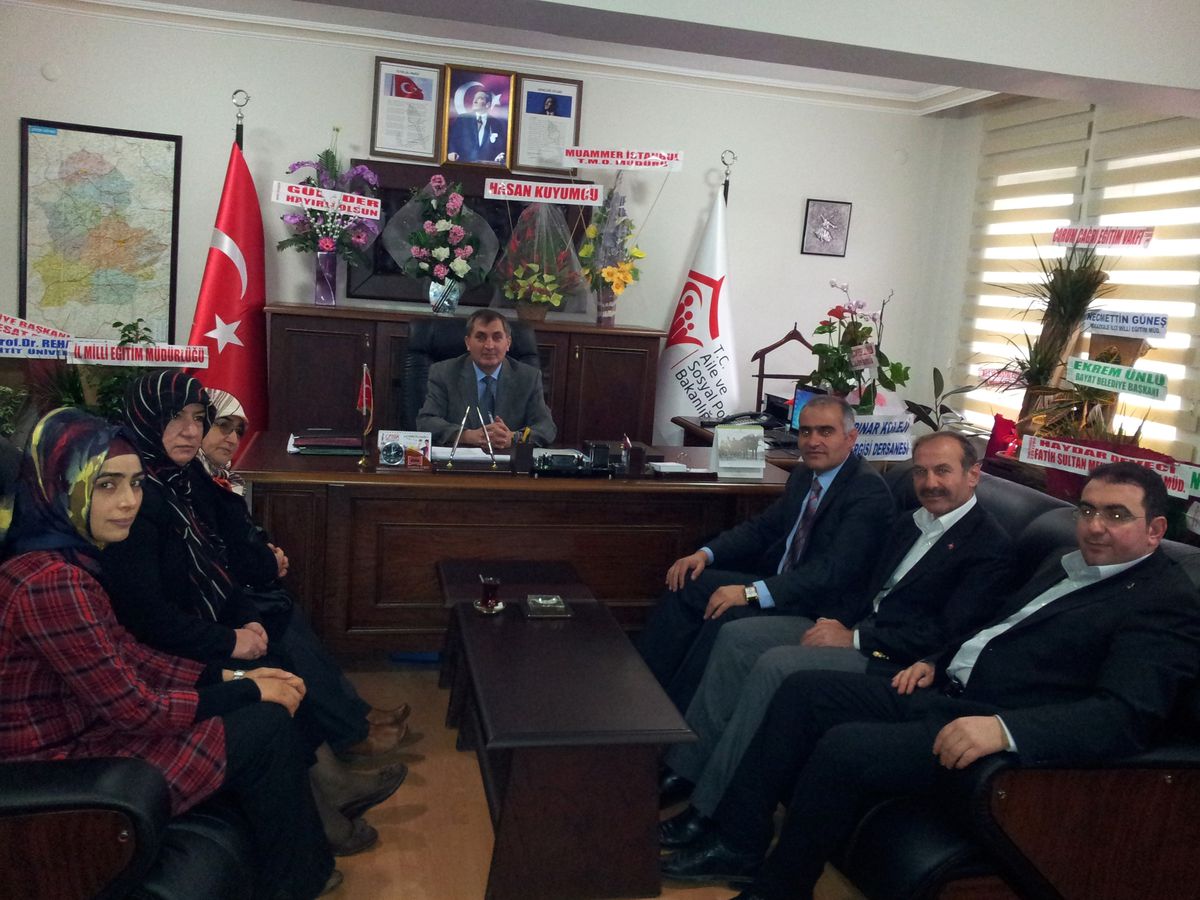 AK Parti Merkez İlçe Başkanı Köse\'den Dinçer\'e Ziyaret