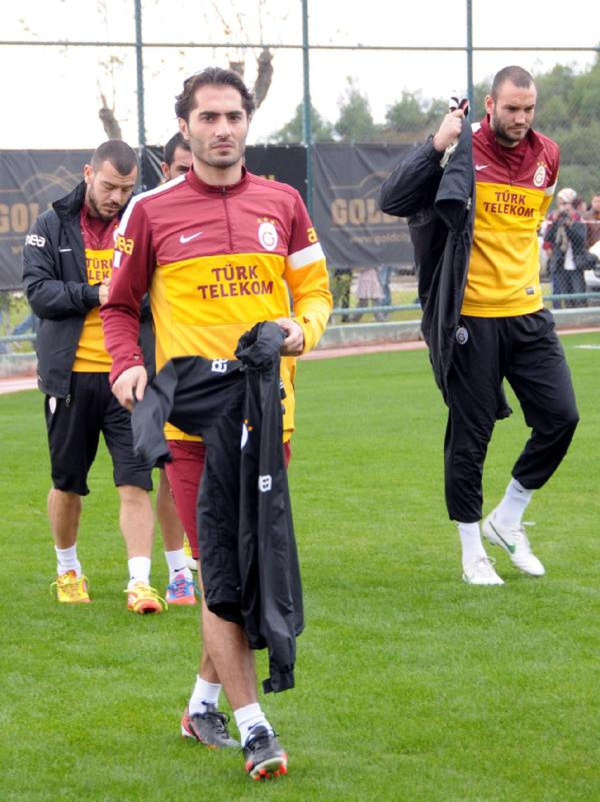 Alanya\'da Galatasaray İzdihamı