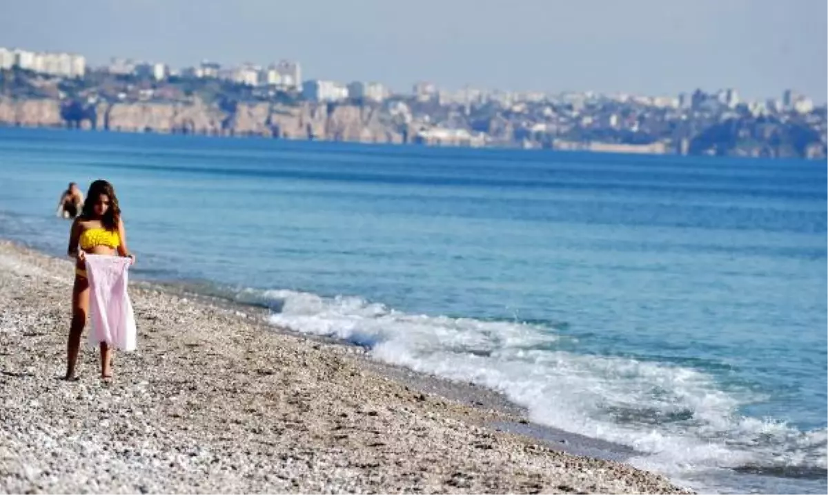 Kar Manzarasında Deniz Keyfi