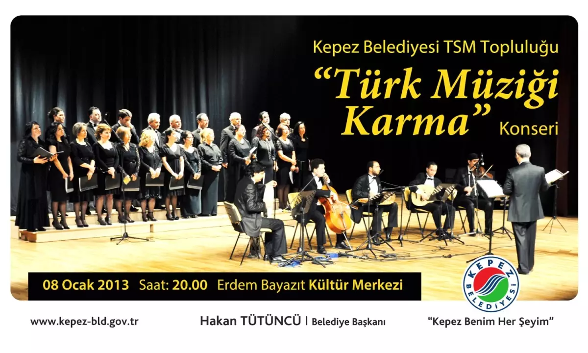 Kepez Belediyesi TSM Topluluğu\'ndan Konser