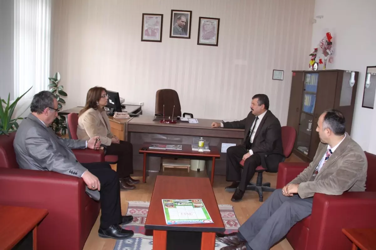 Neü Rektörü Kılıç'tan Anadolu Lisesi'ne Ziyaret