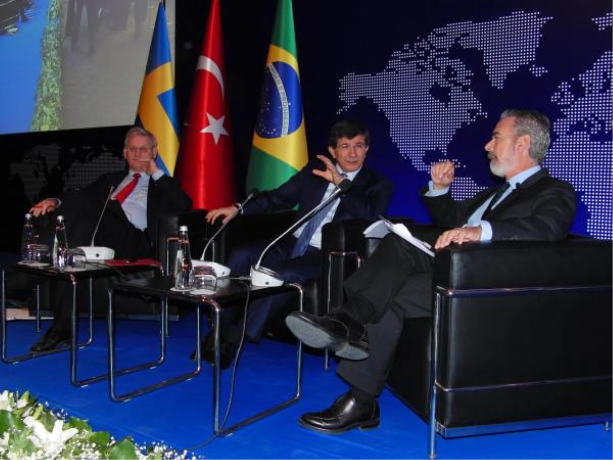 Türkiye, İsveç ve Brezilya Dışişleri Bakanları Buluştu