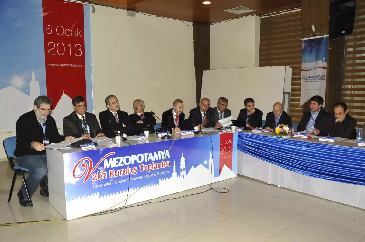 Diyarbakır\'da Mezopotamya Vakfı Kuruluyor