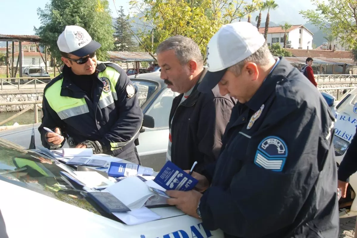 Fethiye\'de 422 Sürücüye Alkol Cezası Kesildi