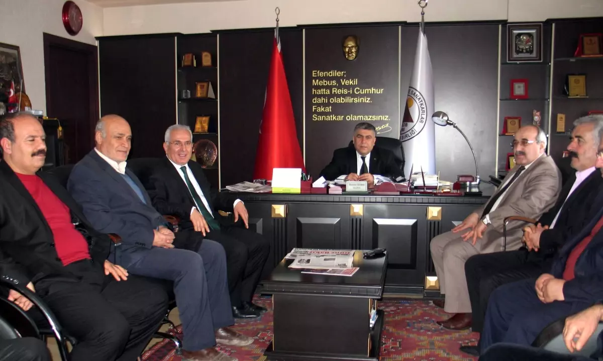 Sgk İl Müdürü Eker, Esob'u Ziyaret Etti