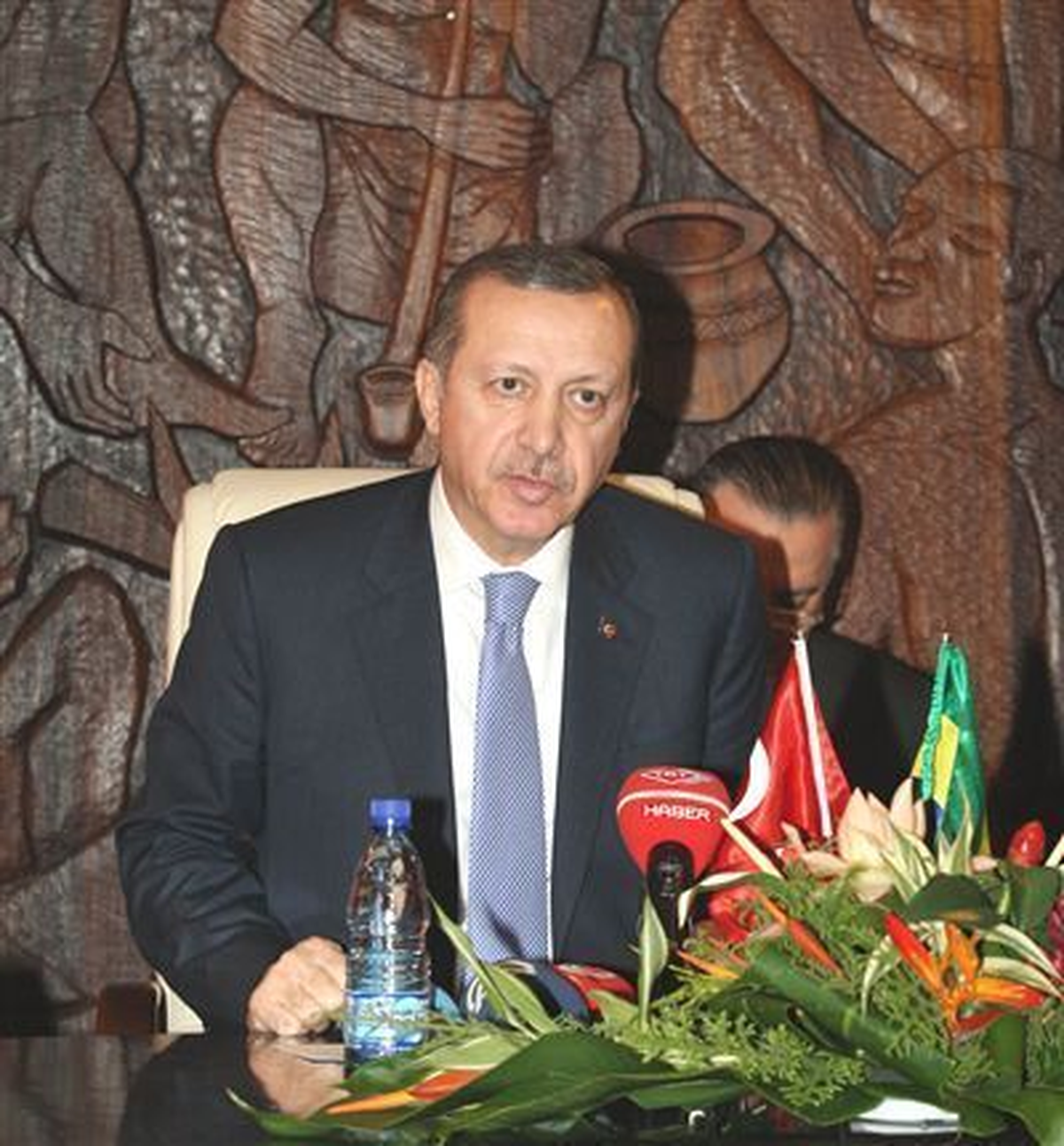 Başbakan Erdoğan, Gabon Parlamento Başkanıyla Görüştü