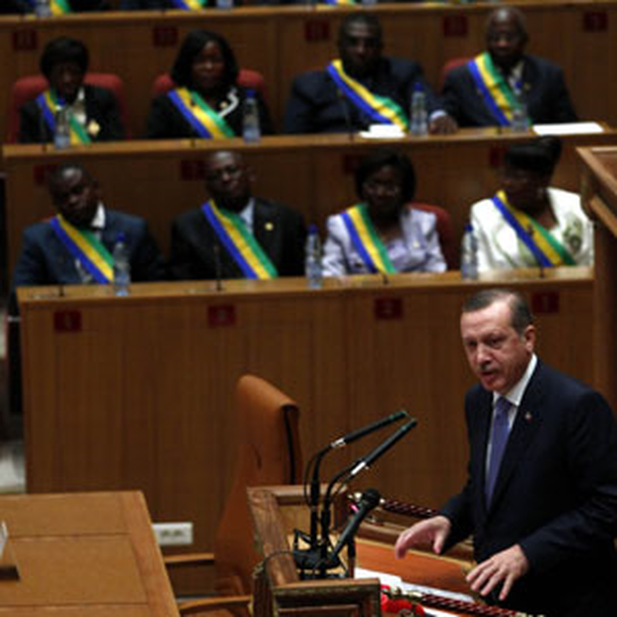 Başbakan Erdoğan, Gabon Parlamentosu\'na Hitap Etti
