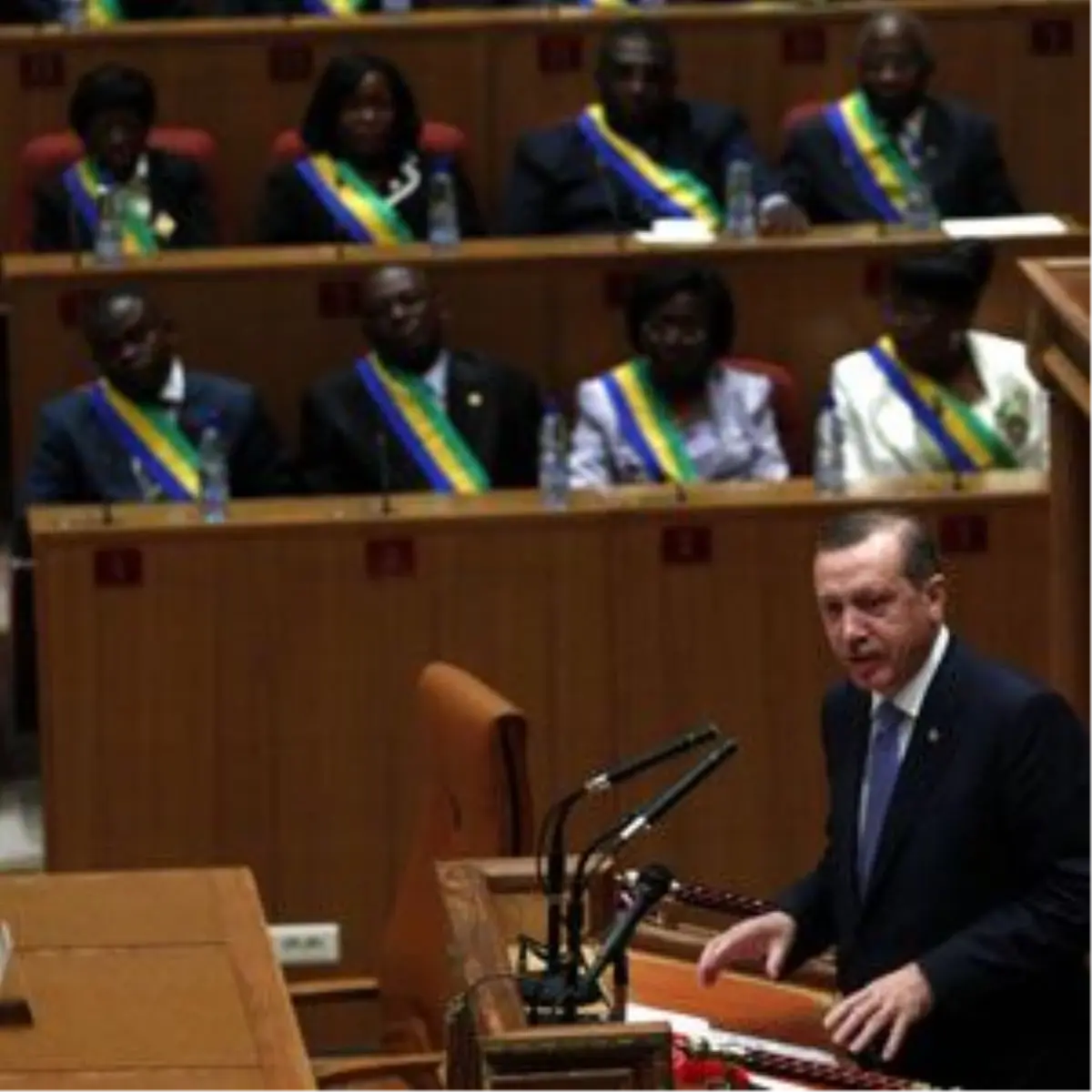 Başbakan Erdoğan Gabon Parlamentosu\'na Hitap Etti