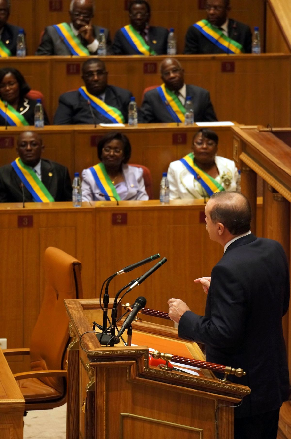 Başbakan Erdoğan, Gabon Parlamentosu\'nda Konuştu