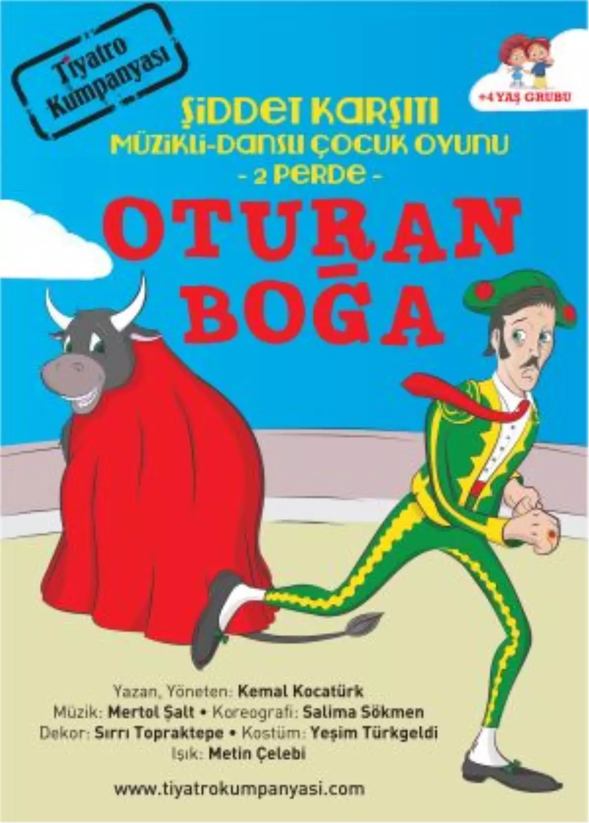 Şiddet Karşıtı Oturan Boğa