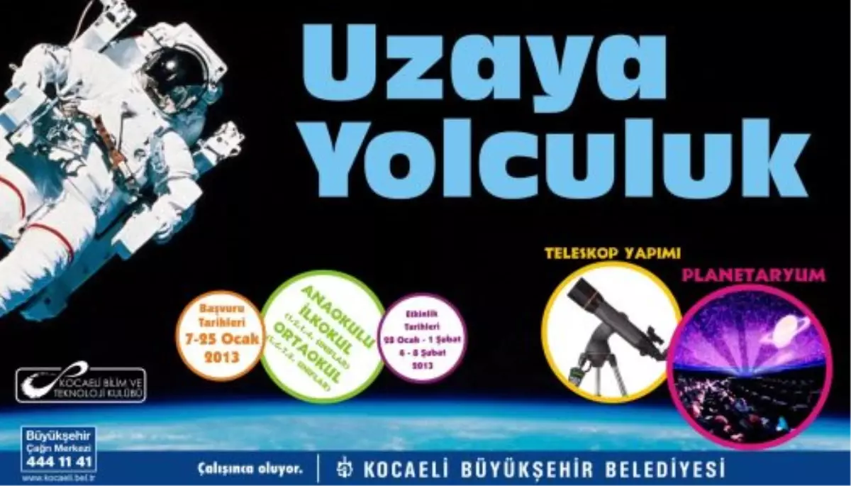 Haydi Çocuklar Uzaya Yolculuk Var