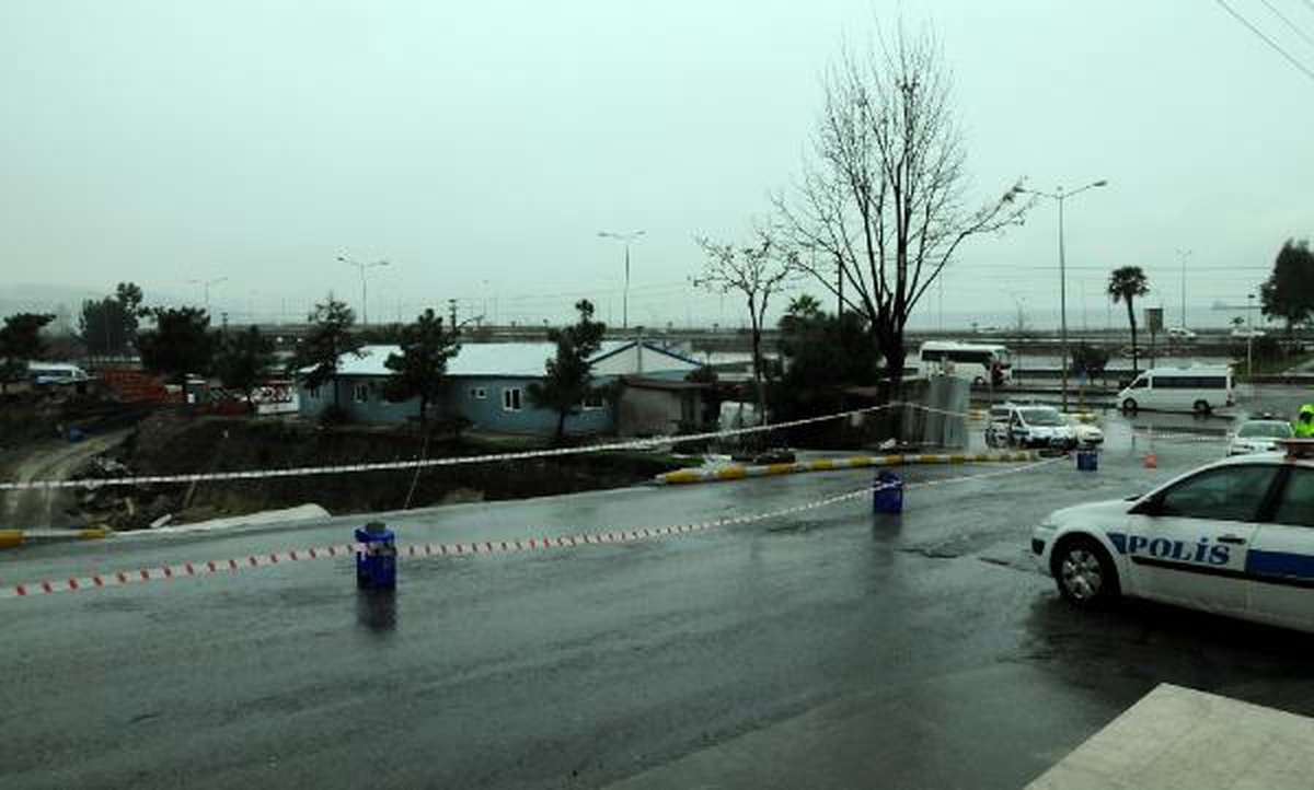 İstinat Duvarı ve Kaldırım Çöktü