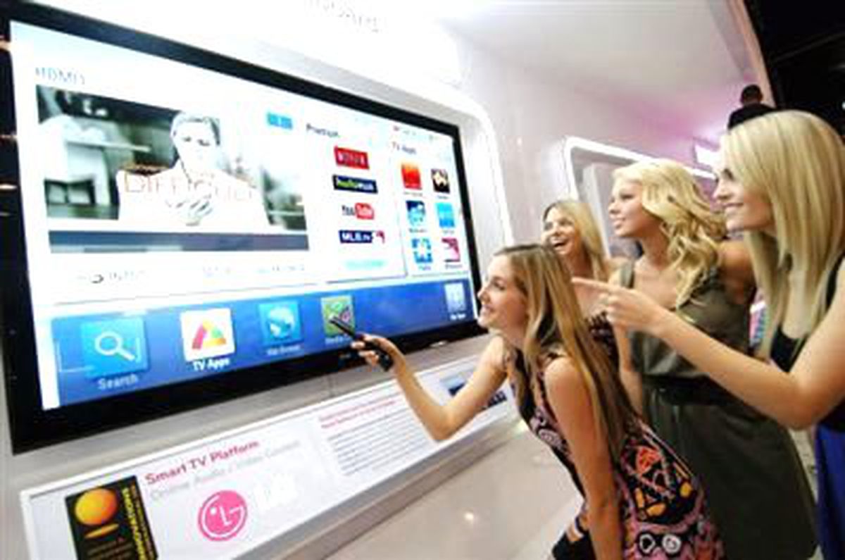 LG\'nin tanıtımı canlı yayında