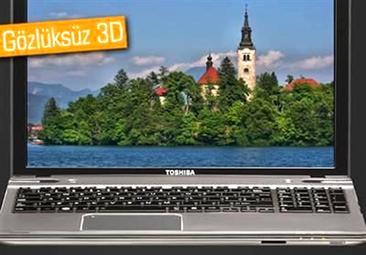 Toshiba, Yeni Satellite P Serisinde Gözlüksüz 3d İzleme Özelliğini Sunuyor