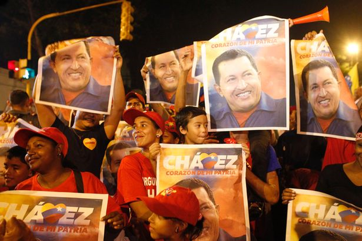 Venezuela\'da Chavez\'e Destek Gösterisi Çağrısı