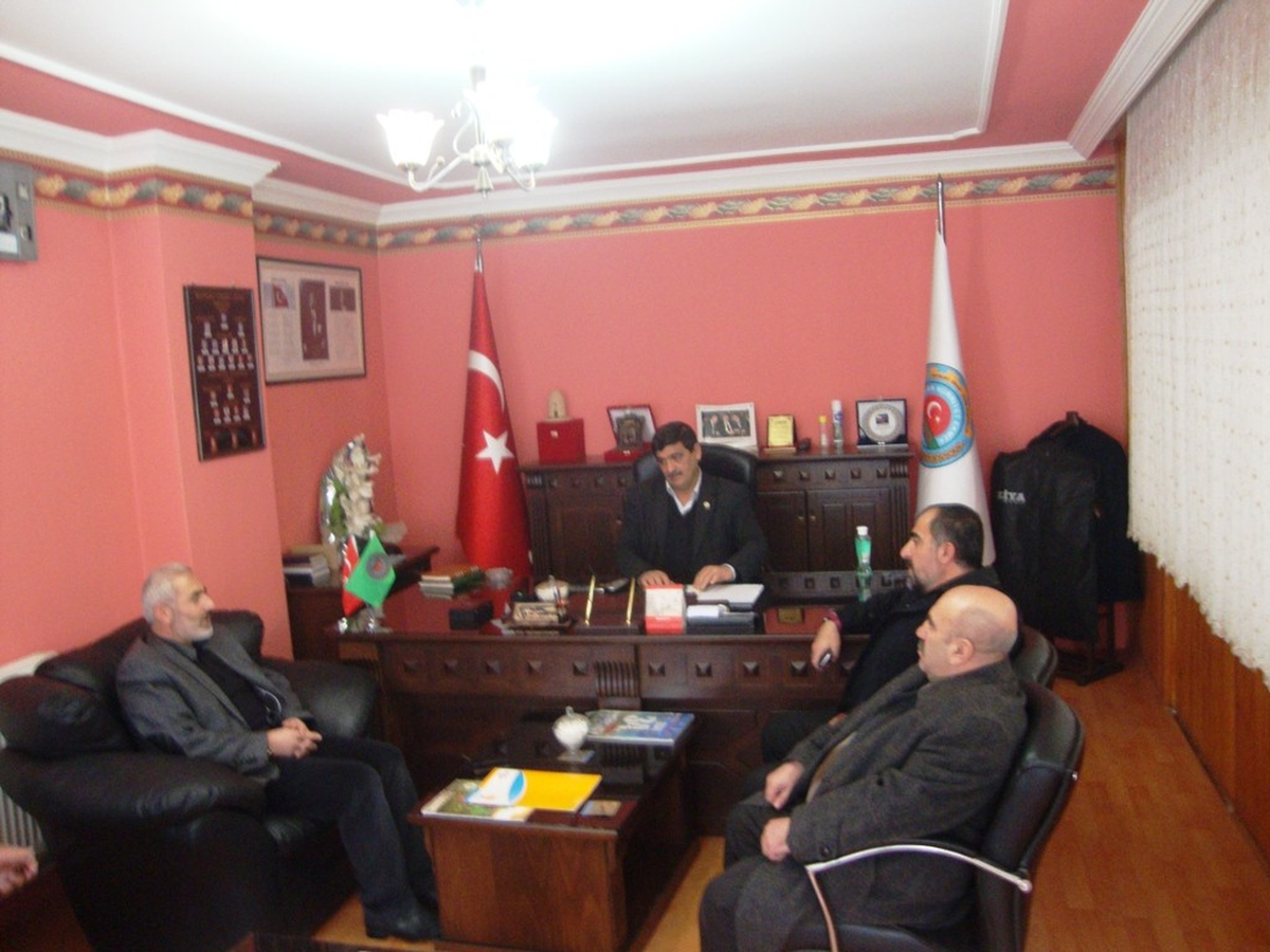 AK Parti İl Teşkilatı Bayburt Ziraat Odasını Ziyaret Etti