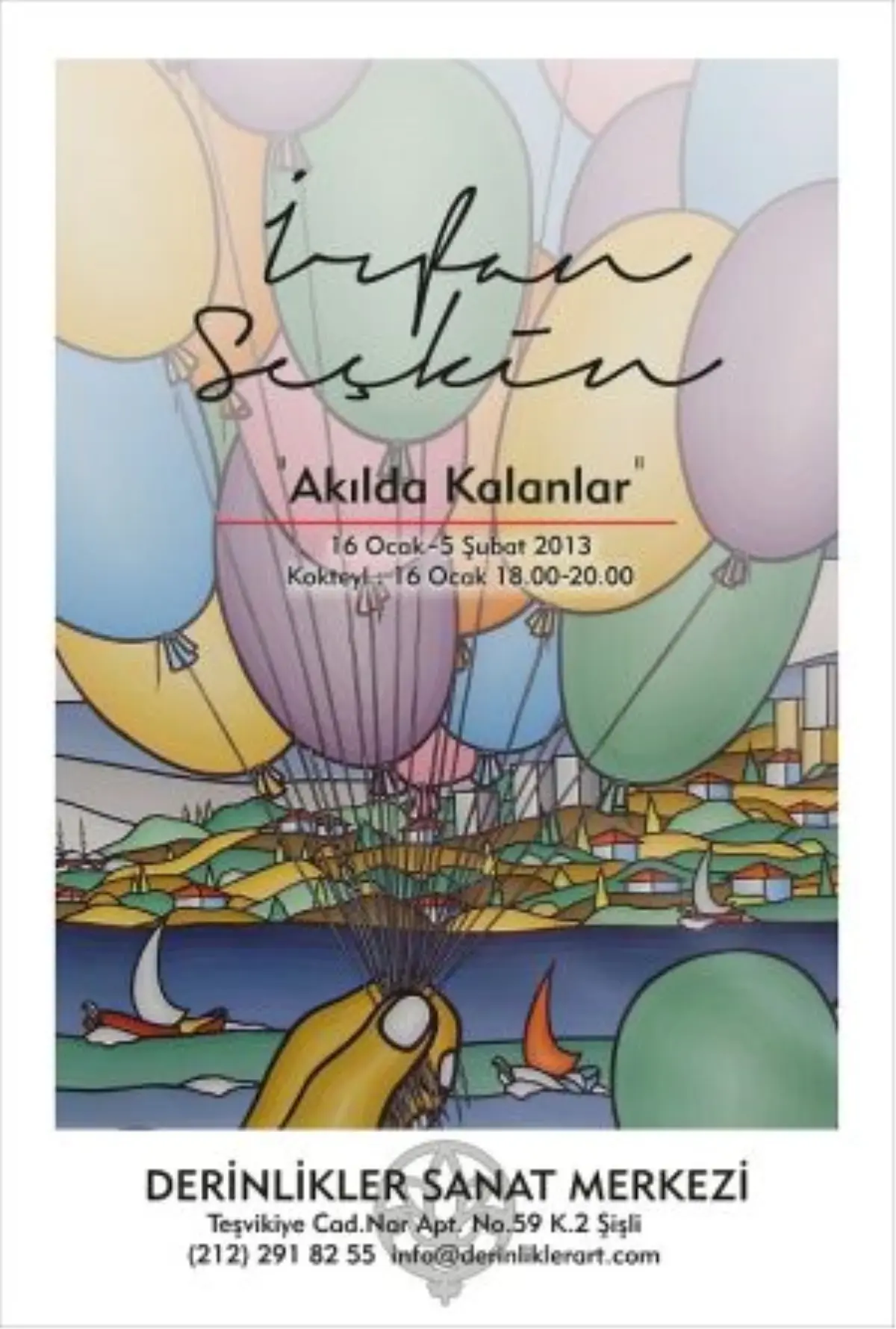 \'\'Akılda Kalanlar\'\' Derinlikler Sanat Merkezi\'nde