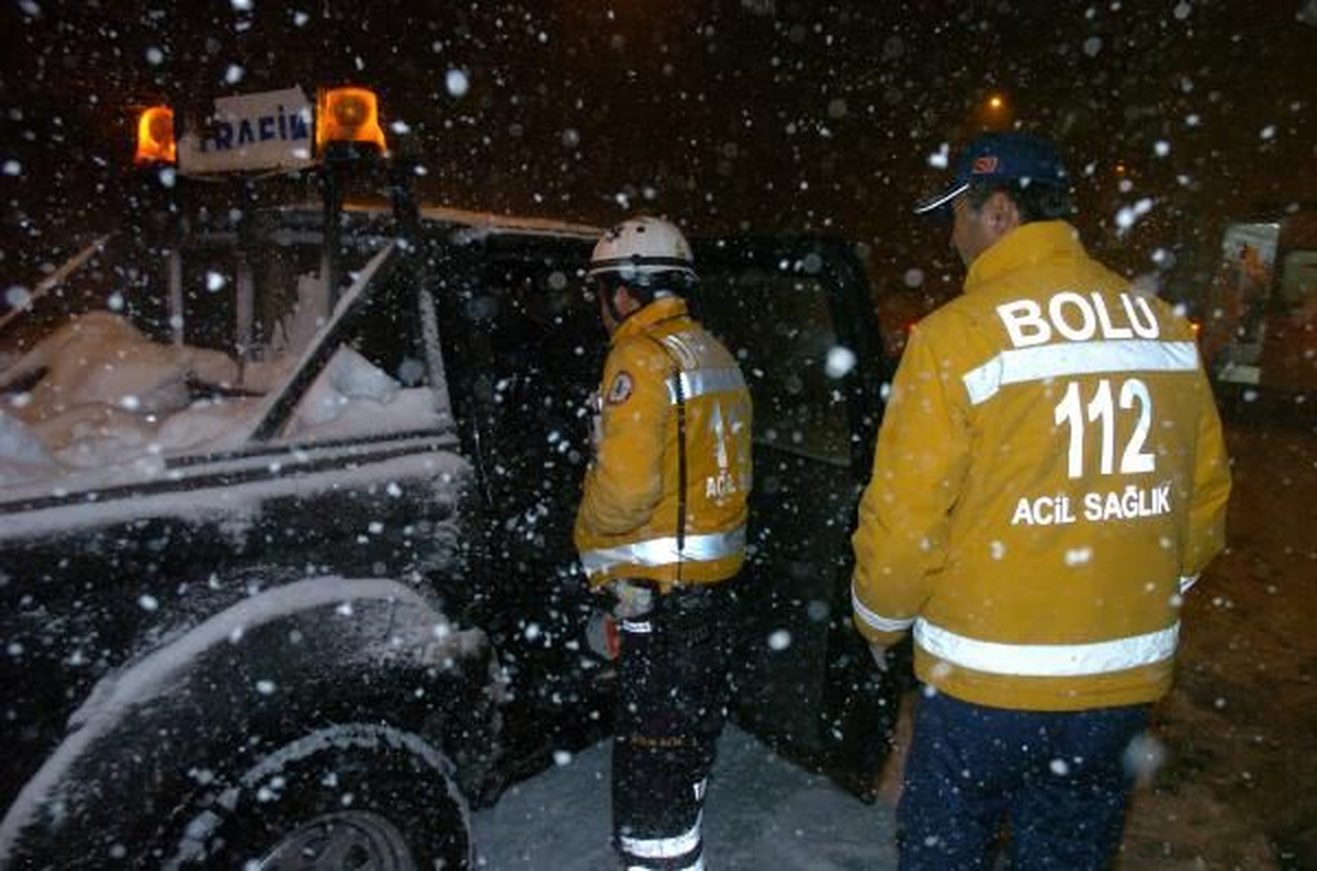 Bolu Dağı'ndaki Trafik Kazası