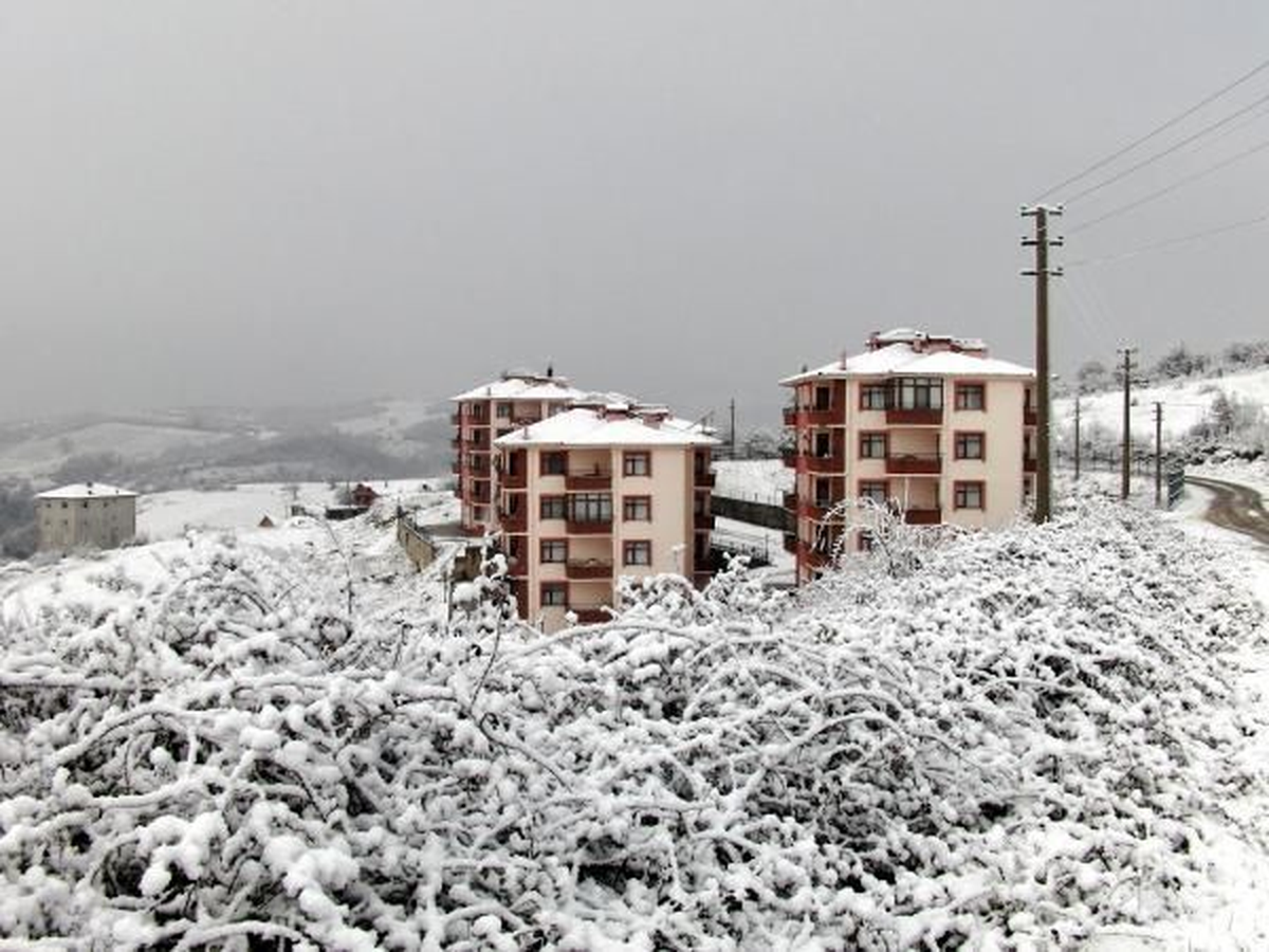 Emet\'te Kar Yağışı