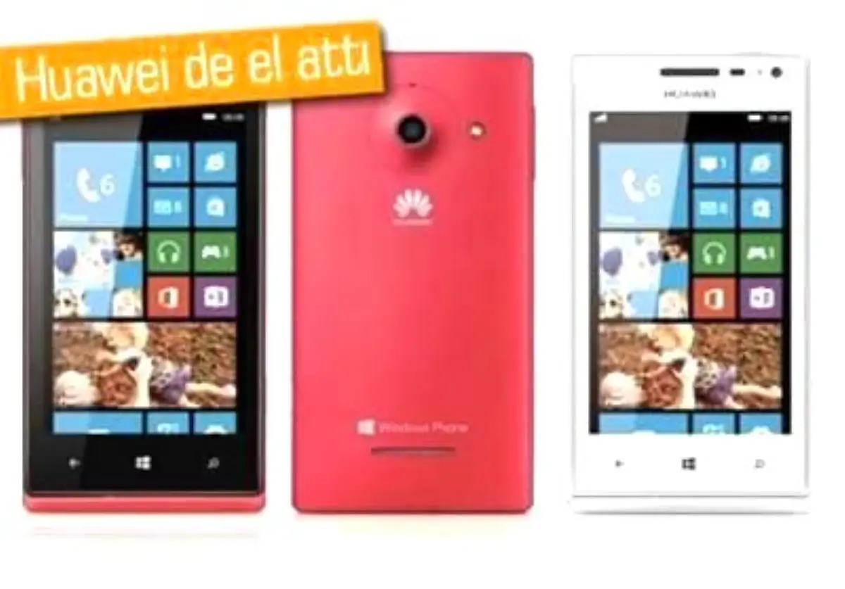 Huawei\'nin İlk Windows Phone Telefonu Ascend W1