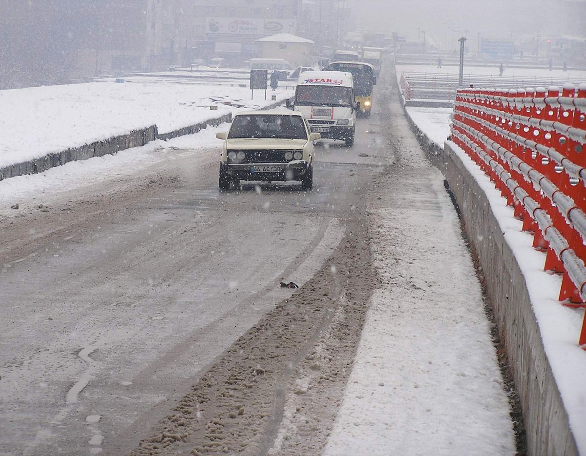 Malatya Çevre Yolunda Tali Yol Ulaşıma Açıldı