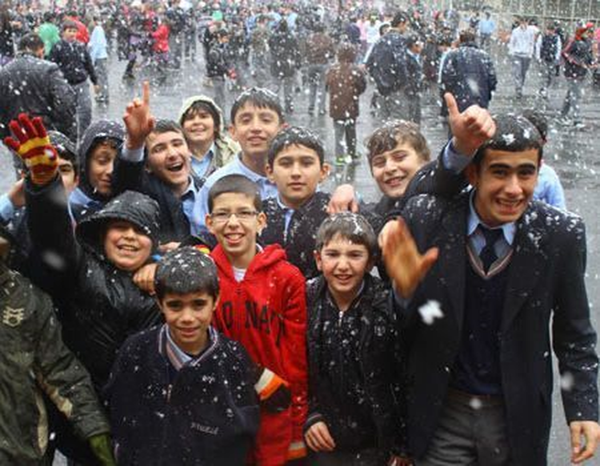 Nevşehir\'de Okullar Tatil (2)