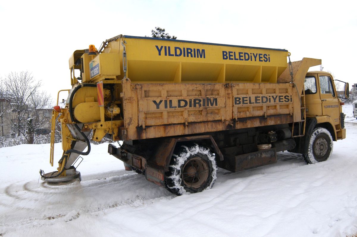Yıldırım\'da Karla Mücadele