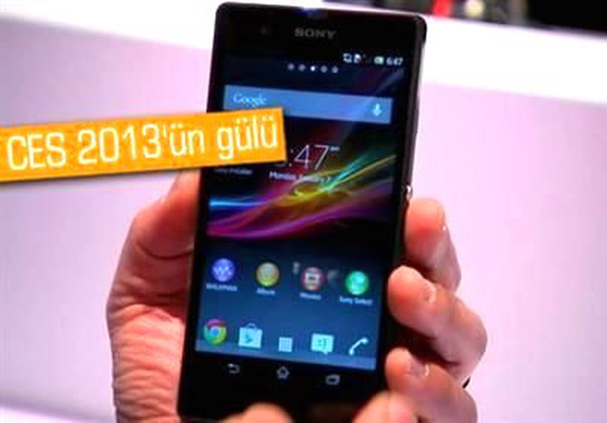 CES 2013\'te Xperia Z Var