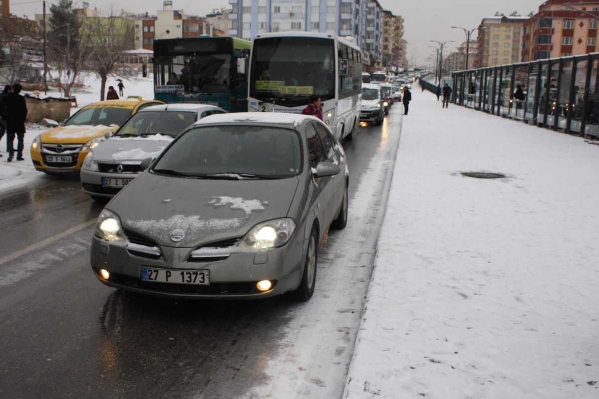 Gaziantep\'ten Kar Manzaraları