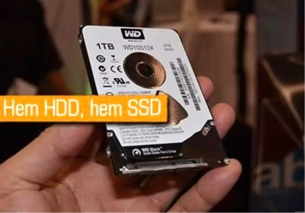 Western Digital\'in İlk Hybrit Sürücüsü Ces 2013\'te