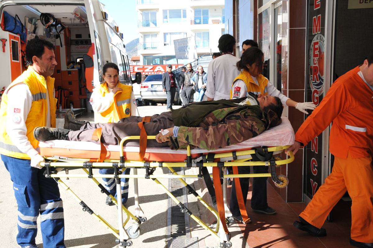 Alanya\'da Beş Ayrı Trafik Kazasında Yedi Kişi Yaralandı