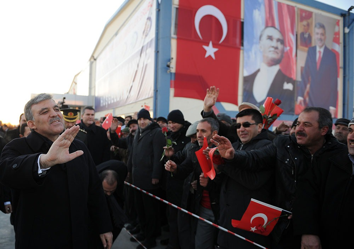 Cumhurbaşkanı Gül, Afyonkarahisar\'da Mermer Makinesi Üretim Tesisini Ziyaret Etti