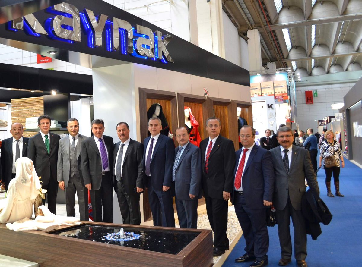 Denizli Ticaret Odası Heimtekstil Fuarı\'na Katıldı